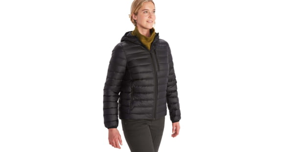 Marmot Highlander Hoody - Women's, Black, Extra Large, M13179-001-XL