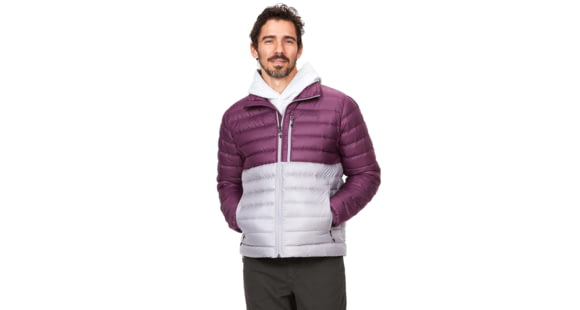 Marmot Highlander Jacket - Men's, Purple Fig/Sleet, Small, M13177-22461-S