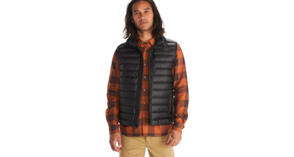 Marmot Highlander Vest - Men's, Black, 2XL, M13178-001-XXL