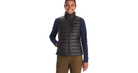 Marmot Highlander Vest - Women's, Black, Small, M13181-001-S