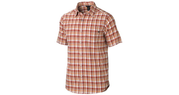 Marmot Highpass Plaid Shirt - Men's-Alpenglow-Large