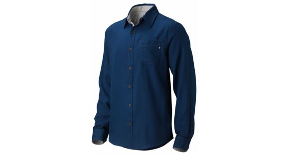 Marmot Hobson Flannel Long Sleeve Shirt - Men's-Dark Ink-X-Large, 785562402850