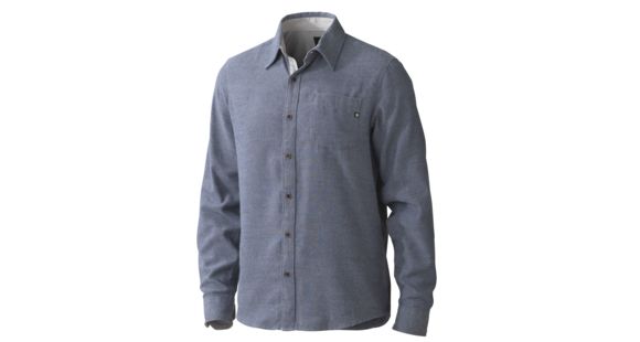 Marmot Hobson Flannel Long Sleeve - Men's-Oatmeal Heather-X-Large