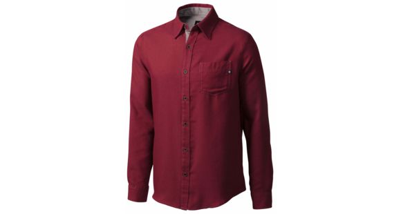 Marmot Hobson Flannel Long Sleeve Shirt - Men's-Redstone-Large, 785562403338