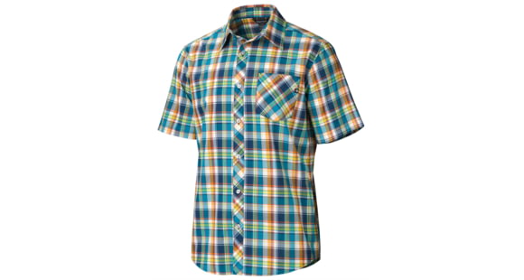 Marmot Homestead Short Sleeve - Men's-Vintage Navy-X-Large, 785562485099