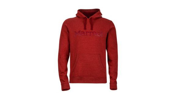Marmot Hoody - Men's-Retro Red Heather-Small