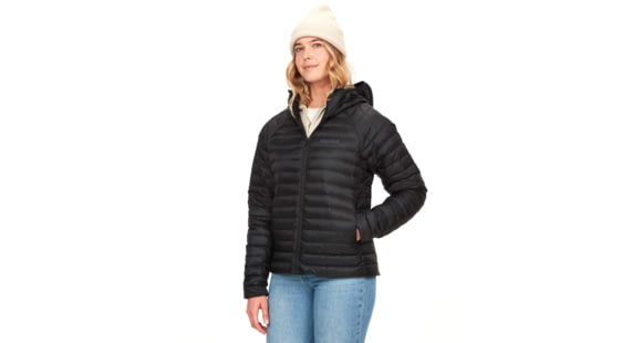 Marmot Hype Down Hoody - Women's, Black, Small, M14599-001-S
