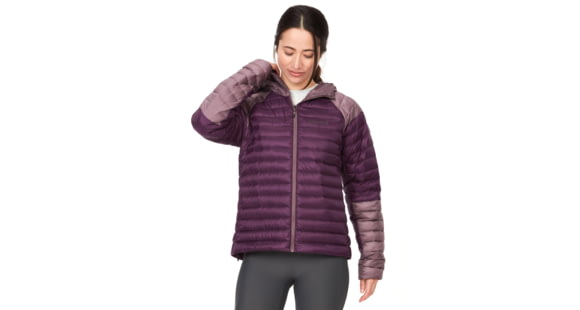 Marmot Hype Down Hoody - Women's, Hazy Purple/Purple Fig, Medium, M14599-22475-M