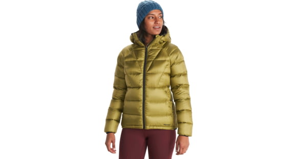 Marmot Hype Down Hoody - Women's, Military Green, Large, 79310-4050-L