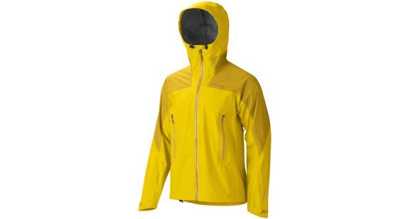 Marmot Hyper Lite Jacket - Men's-Yellow Vapor/Green Mustard-Large, 30150-YELLOW VAPOR/GREEN MUSTARD-L