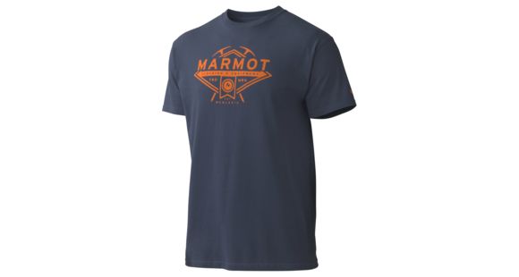 Marmot Ice Axe Short Sleeve Tee - Men's-Granite-Medium