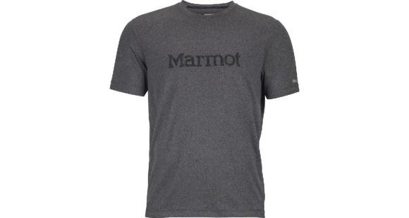 Marmot Impact Short Sleeve Shirt - Men's-Charcoal-Medium, 785562031821