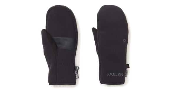 Marmot Infinium Windstopper Sherpa Lined Mitt, Black, Medium, M13106-001-M