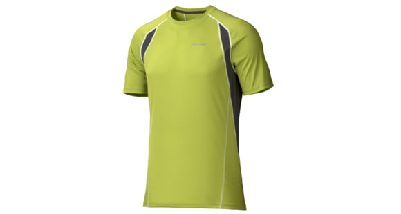 Marmot Interval Short Sleeve Tee - Men's-Green Lichen-Small