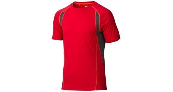 Marmot Interval Short Sleeve Tee - Men's-Team Red-Large