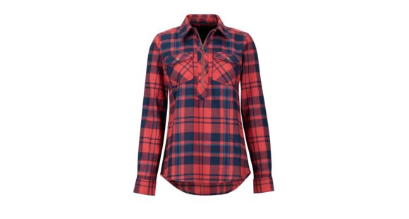Marmot Joss Lt.Weight Flannel - Women's, Desert Red, Medium, 49690-6986-M