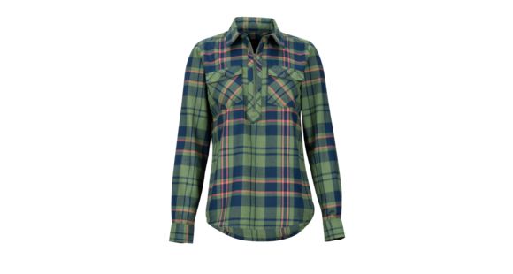 Marmot Joss Lt.Weight Flannel - Women's, Vine Green, Extra Small, 49690-4799-XS