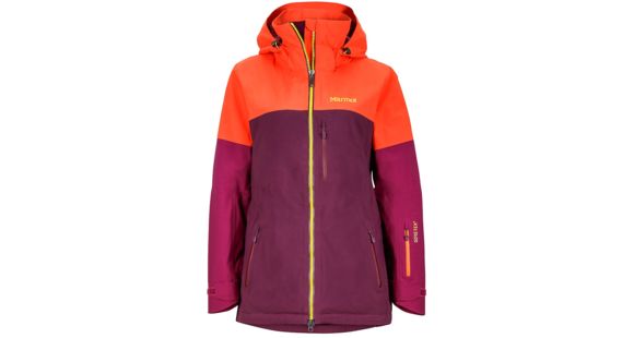Marmot Jumpturn Jacket - Women's -Poppy/Magenta-Large