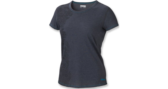 Marmot Katie Short Sleeve Shirt - Women's -Dark Steel-Medium, 785562490734