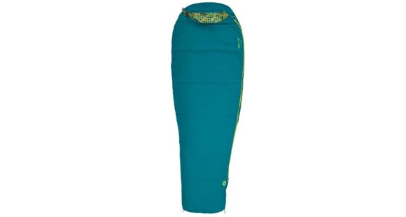 Marmot Kids Nanowave 40 Sleeping Bag, Malachite, Reg 5ft, LZ, 29960-3679-Reg, 5ft / LZ