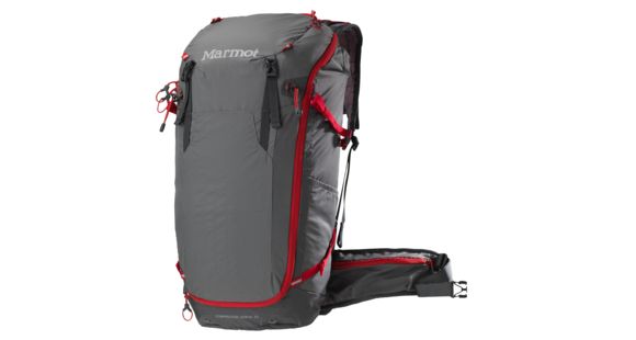 Marmot Kompressor Verve 32 L Pack-Cinder/Team Red, 26530-CINDER/TEAM RED