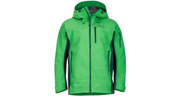 Marmot La Meije Jacket - Men's -Lucky Green/Dark Spruce-Small