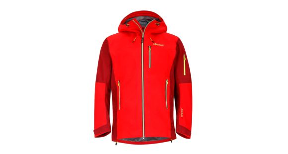 Marmot La Meije Jacket - Men's -Rocket Red/Brick-Small