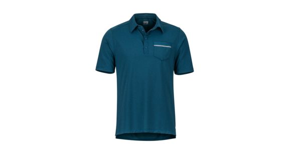 Marmot Laight Polo Short Sleeve - Men's, Turkish Tile, Medium, 42360-2801-M