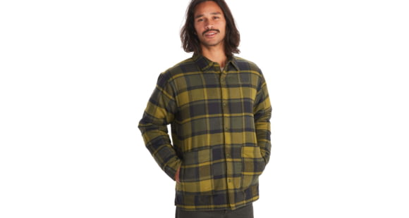 Marmot Lanigan Flannel Chore Coat - Men's, Nori, Large, M13200-4859-L