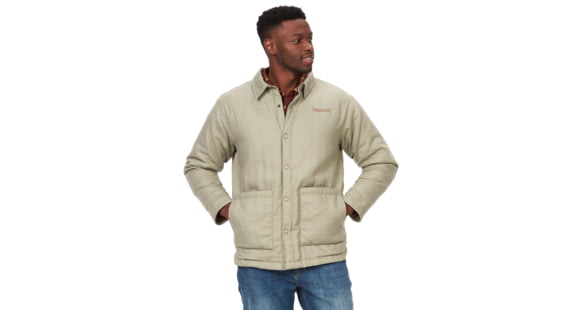 Marmot Lanigan Flannel Chore Coat - Men's, Vetiver, 2XL, M13200-21543-XXL