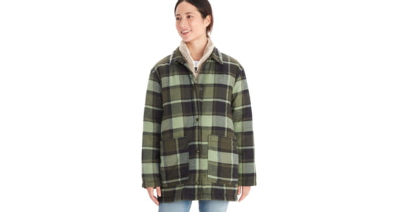 Marmot Lanigan Flannel Chore Coat - Women's, Nori, Extra Large, M13171-4859-XL