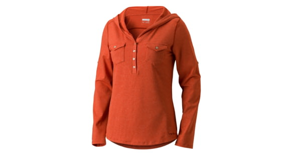 Marmot Laura Long Sleeve Shirt - Women's-Bright Rust-Large, 785562729155