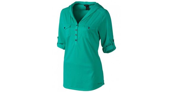 Marmot Laura Long Sleeve Shirt - Women's-Gem Green-X-Large, 66490-GEM GREEN-XL