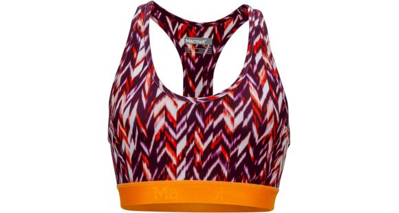 Marmot Layer Up Sportsbra - Women's-Deep Plum Trade Wind-X-Large