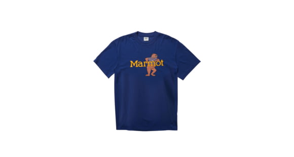 Marmot Leaning Marty Short Sleeve Tee - Men's, Twilight Blue, 2XL, M14130-23091-XXL