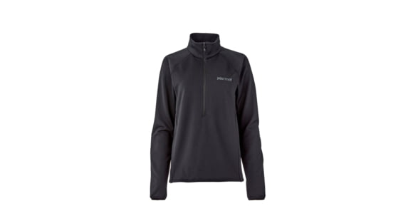 Marmot Leconte Fleece 1/2 Zip - Women's, Black, Extra Large, M15391-001-XL