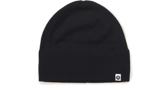 Marmot Lightweight Merino Beanie, Black, One Size, M13135-001-ONE