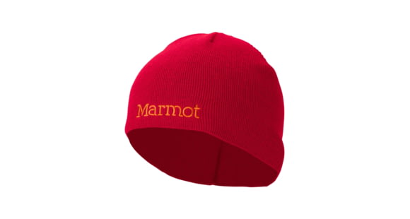 Marmot Lightweight Merino Beanie - Men's, Team Red