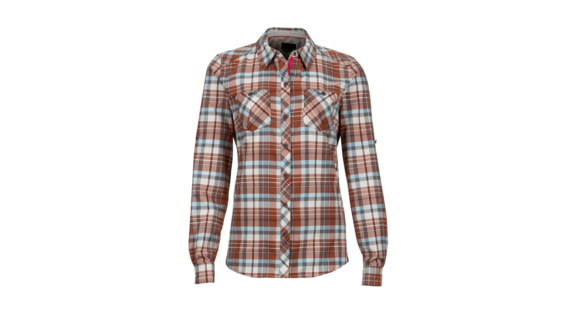 Marmot Lillian Long Sleeve Shirt - Women's, Terracotta, Small, 48280-120-S