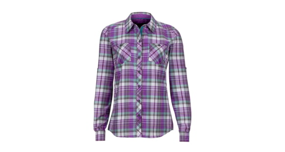 Marmot Lillian Long Sleeve Shirt - Women's, Bright Violet, L, 48280-6238-L