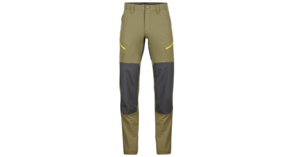 Marmot Limantour Pants - Men's -Burnt Olive/Slate Grey-32 Waist-Regular Inseam