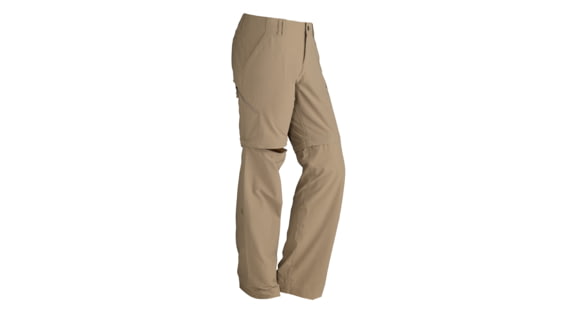 Marmot Lobo's Convertible Pants - Women's, 4-Desert Khaki, Clearance, 785562314009