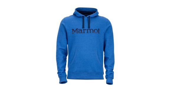 Marmot Logo Hoody - Men's, Varsity Blue Heather, Small, 53640-8485-S