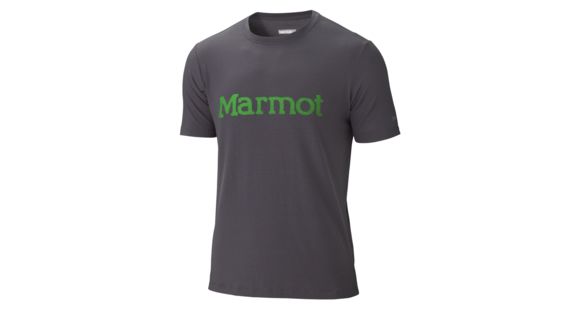 Marmot Logo Tee Short Sleeve - Men's-Slate Grey-X-Large