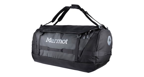 Marmot Long Hauler Duffel Expedition Bag, Black, One Size, 38680-001-ONE