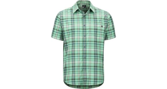 Marmot Lykken Short Sleeve Shirt - Men's, Pond Green, 2XL, 44060-4570-XXL
