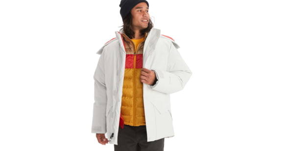 Marmot Mammoth GORE-TEX Parka - Men's, Glacier Grey, Extra Large, 91490-1128-XL