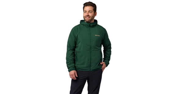 Marmot Aerothermal Hoody - Men's, Pine Forest, Small, 195115417536
