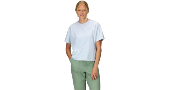 Marmot AirExchange SolarShield Crew SS - Women's, Vapor, M, M16058-24371M