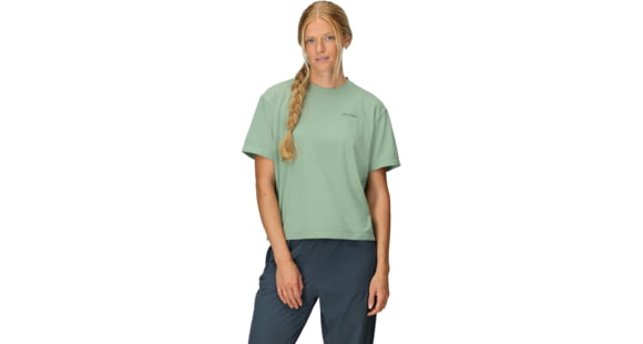 Marmot AirExchange SolarShield Crew SS - Women's, Agate Green, M, M16058-24373M